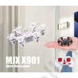 MJX X901 Mini Hexacopter Drón (Fehér)
