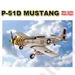 SkyZone mini P-51D Mustang (750 mm)