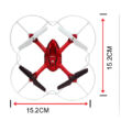 Syma X11 hornet quadcopter (piros)