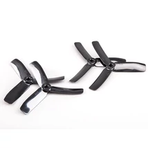 BeeRotor 4x4 3-tollú bullnose légcsavar szett (fekete)