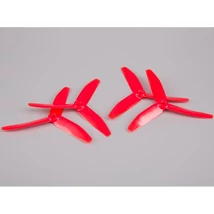 BeeRotor 5x4 3-tollú bullnose légcsavar szett (piros)