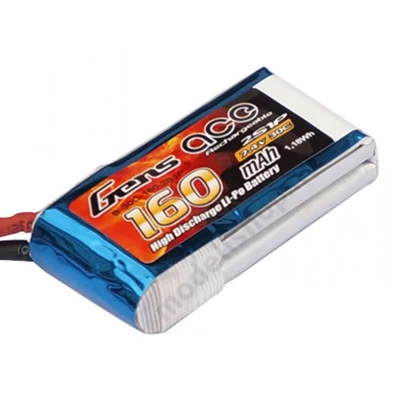 Gens Ace 160mAh 2S 30C li-po akku