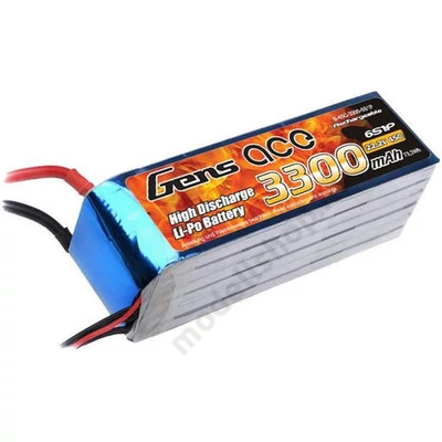 Gens Ace 3300mAh 6S 45C li-po akku