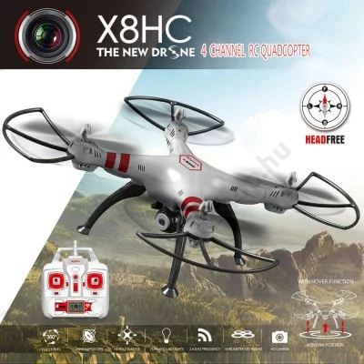 Syma X8HC kamerás quadcopter (arany) 