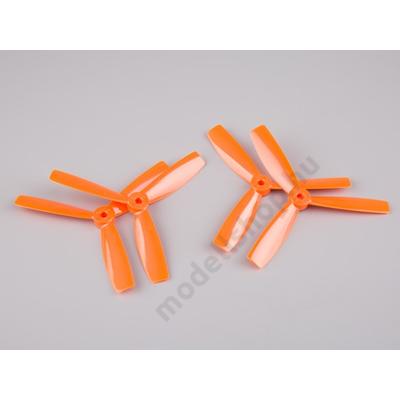 BeeRotor 5x4.5 3-tollú bullnose légcsavar szett (narancs)
