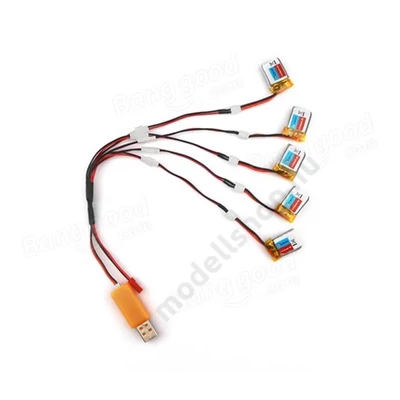 Eachine E010 USB töltő + elosztó kábel