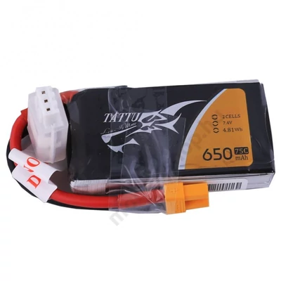 Gens Ace Tattu 650mAh 2S 75C li-po akku