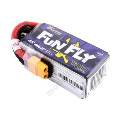Gens Ace Tattu Fun Fly 1300mAh 4S 100C li-po akku