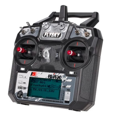FlySky FS-i6X távirányító 6-10CH 2.4GHz +vevő FS-X6B AFHDS 2A i-Bus