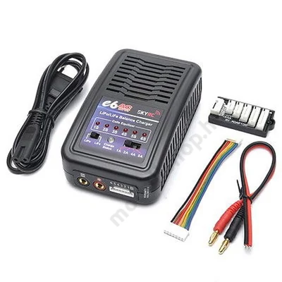 SkyRC E6 hálózati LiPo/LiFe töltő 5 AMP (2-6S/50W)