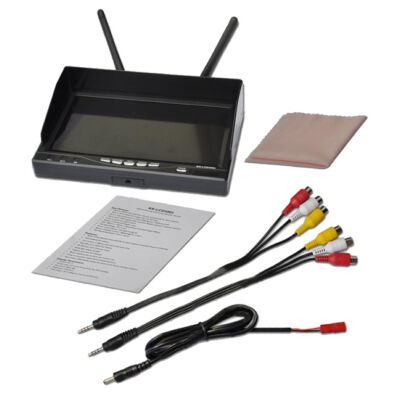 7" LCD FPV RX-LCD5802 Diversity monitor (32Ch, autoscan)