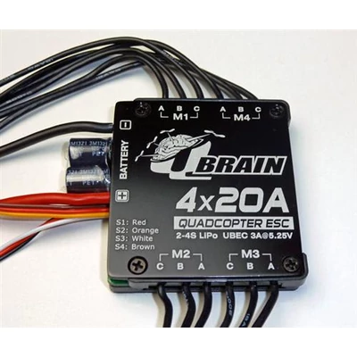 Q-Brain multikopter szabályzó (4x20A)