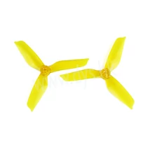 DYS 5x4.2 3-tollú bullnose légcsavar szett (sárga)